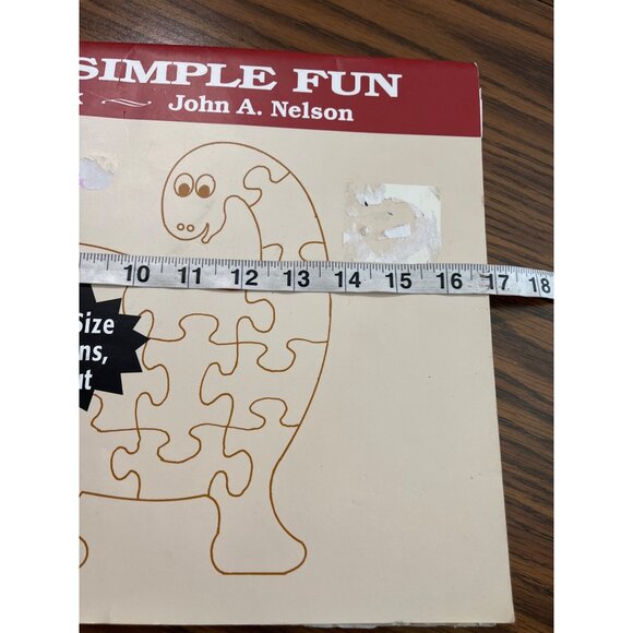 John A. Nelson scroll saw pattern books vintage 1995 - Picture 9 of 9